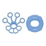 Blue (Resistance Bar+Double Intensity Grip Ring with Raised Edges)