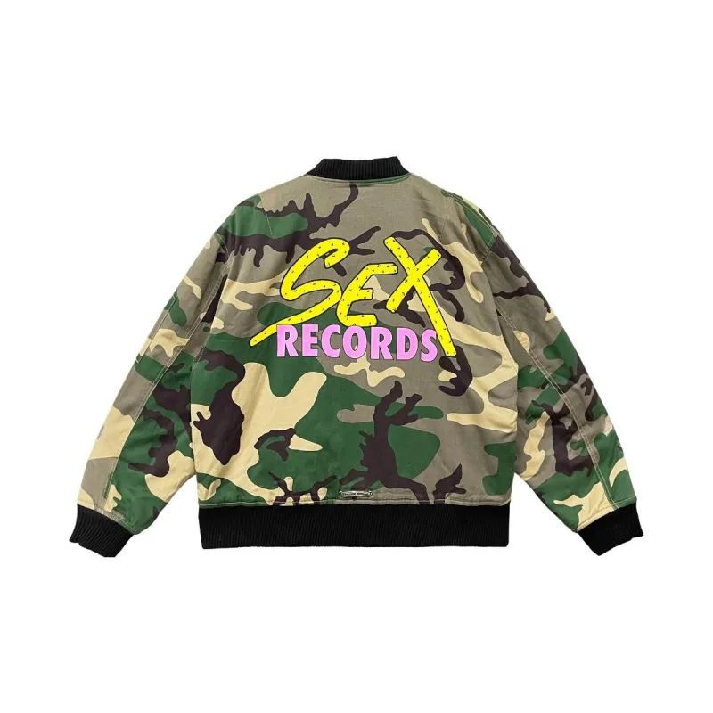 Chrome Hearts Matty Boy Collection Sex Records Jackets Coats Unisex Camouflage-1