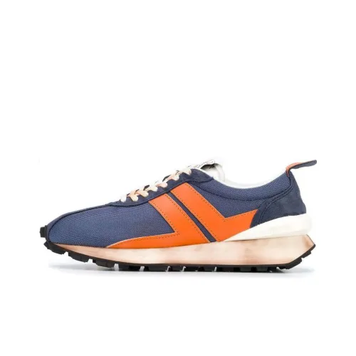 Lanvin Casual Shoes Men Low-Top Blue