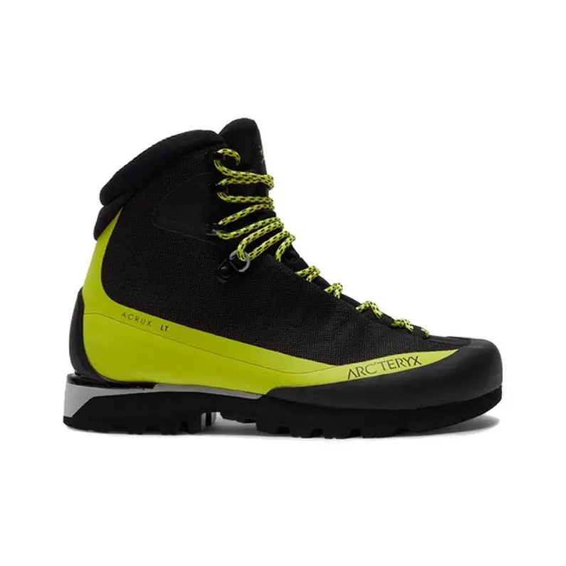 Arcteryx ACRUX LT Cushioning Wear-Resistant High-Top Outdoor Shoes Unisex Black Green-1