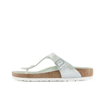 Birkenstock Gizeh Vegan Slip-Resistant Flip Flops Women's Matcha Green Narrow Fit