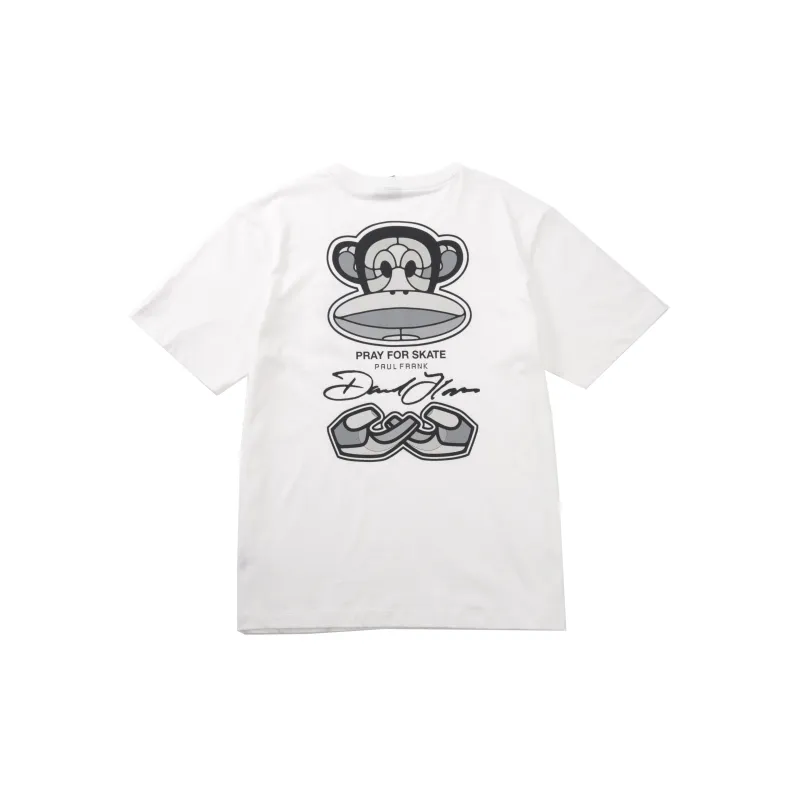 PAUL FRANK x · David Flores T Shirt Unisex White-1