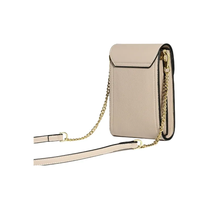 Versman PU Shoulder Bag, Crossbody Bag Small Size Women's Classic Black, Apricot Beige-2
