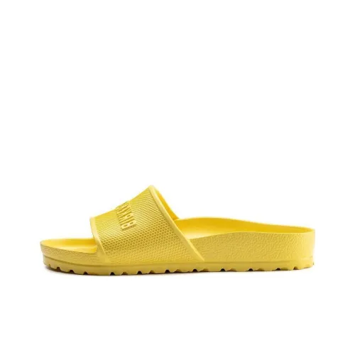 Birkenstock Slip Resistant Antibacterial Slide Slippers Unisex Yellow