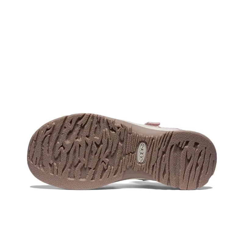 KEEN Rose Sandal Non-slip Breathable And Wear-resistant Beach Sandals Women's Light Yellow Umber-3