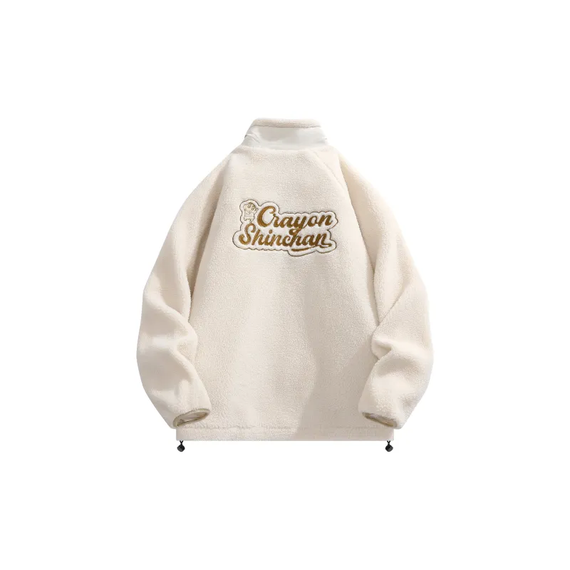Crayon Shinchan Velvet feel Coat Unisex-1