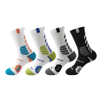 B&C.Room Basketball Socks Men's 4 Pack