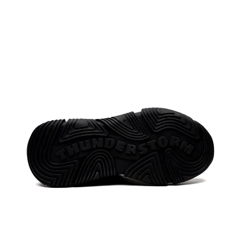 CHARRIOL Low-Top Chunky Sneakers Men's Black-4