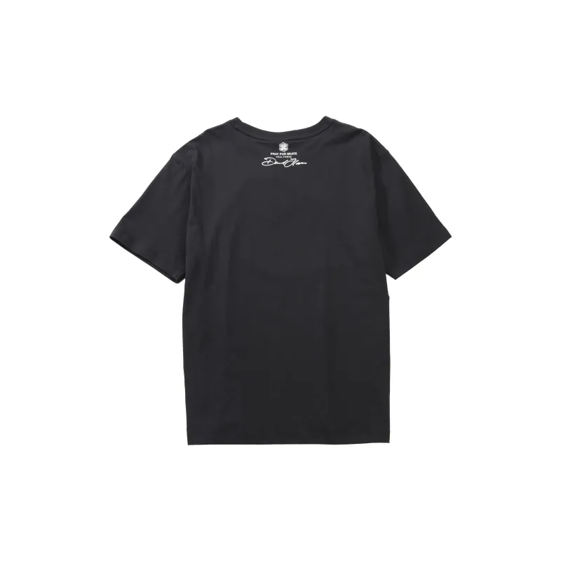 PAUL FRANK x DAWEI·FULUOLEISI T Shirt Unisex Black-1