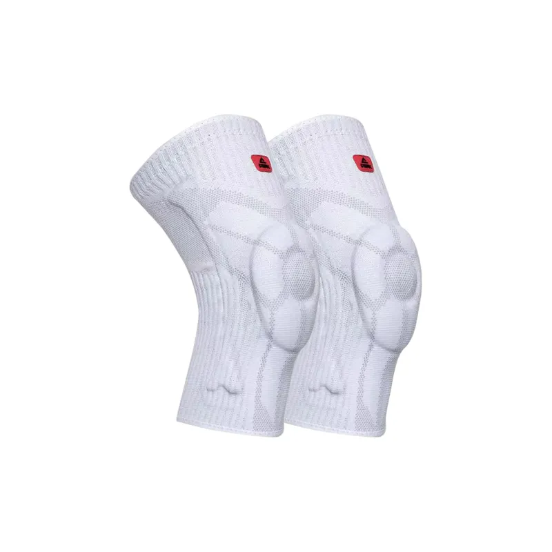 PEAK Running Mountaineering Cycling Tennis Badminton Basketball Fitness Unisex Polyester Polyamide Silicone Knee Pads-4