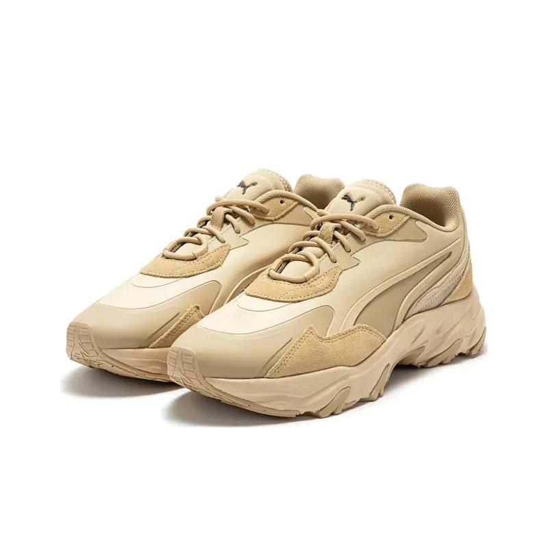 PUMA Slip Resistant Low Top Chunky Sneakers Unisex Brown-2