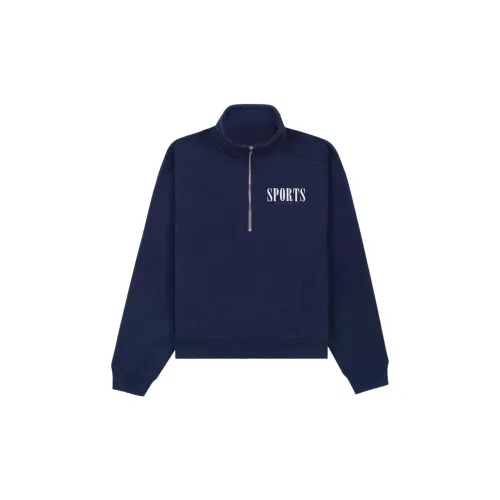 SPORTY & RICH Sweatshirts Women's Marine Blue