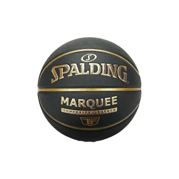 SPALDING TF Collection 77 257Y PU Basketball Black Gold Size 7 Training Unisex