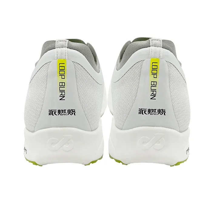 LOOP BURN 100pro 4.0 Wear-Resistant Support Lightweight Low-Top Running Shoes Unisex Gradual White-3
