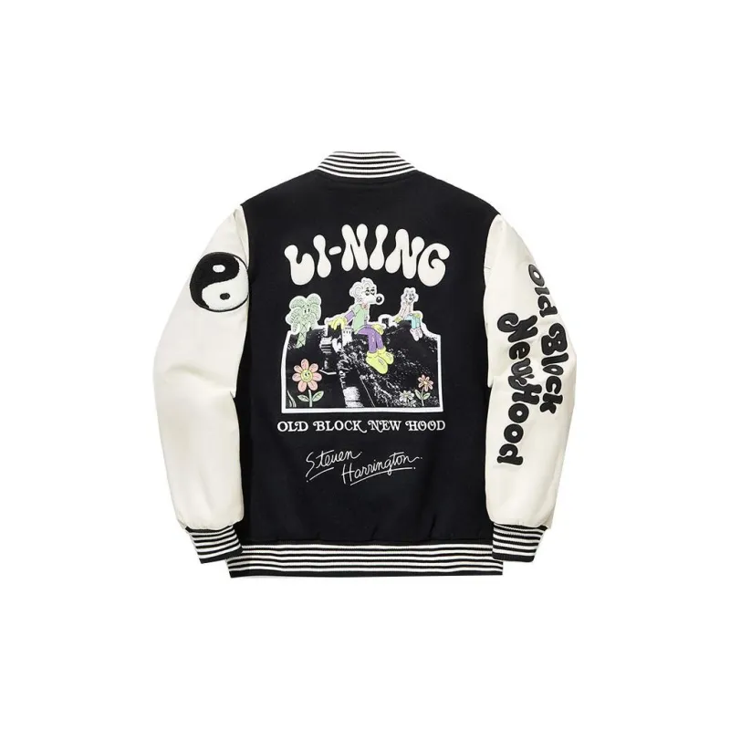 LiNing x Steven Harrington Jackets Coats Men's Black-1