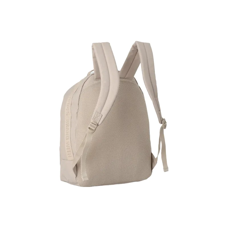 Adidas Recycled Polyester Material Backpack Regular Unisex Beige-3