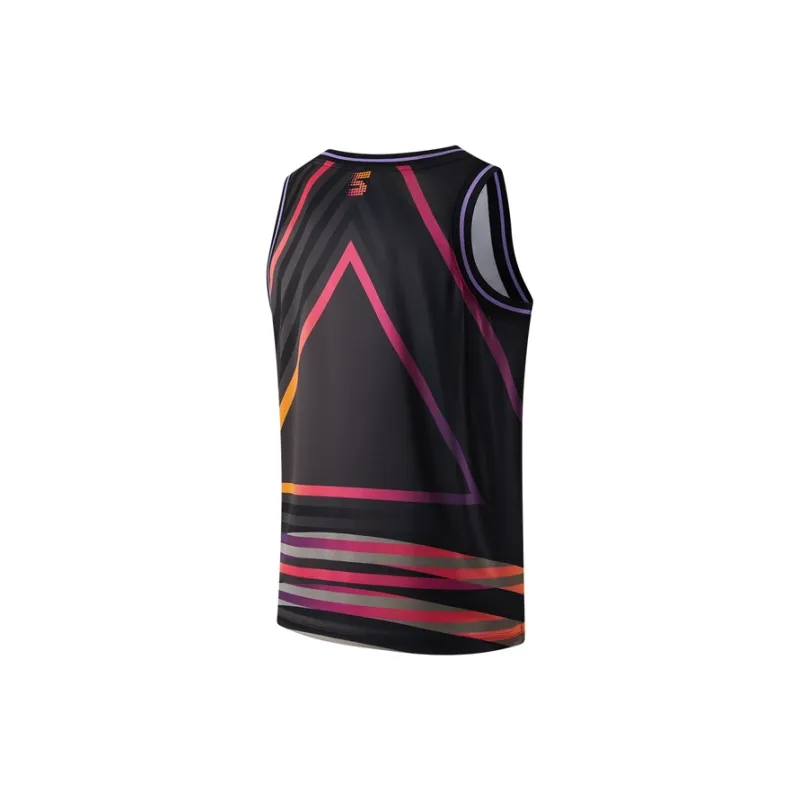 PEAK Basketball Jerseys Men Black-1