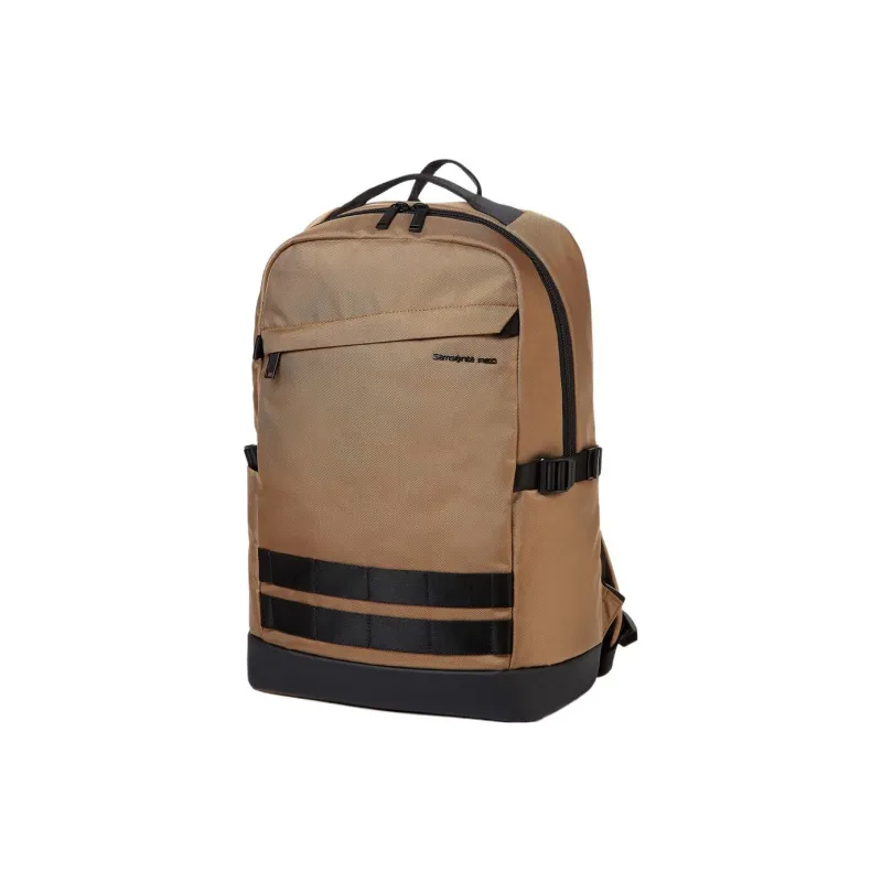 SAMSONITE Polyester Backpack Unisex Beige-1