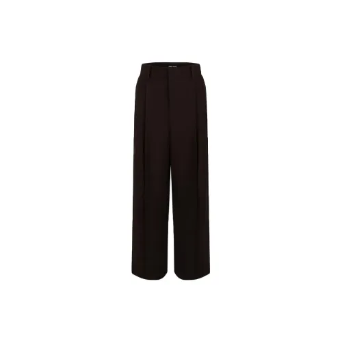 URBAN REVIVO Suit Trousers Women's Dark Purple