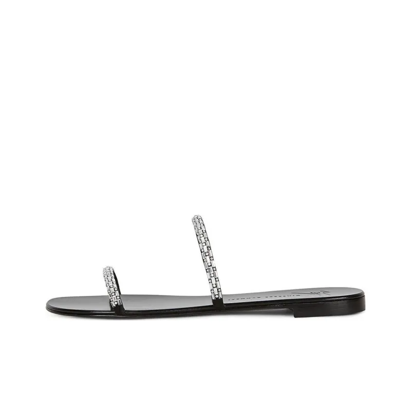 Giuseppe Zanotti Mauritia Embellished Flat Sandals Women's-0