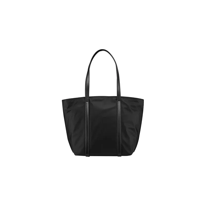 SAMSONITE Microfiber Synthetic Leather Tote Bag, Shopping Bag, Shoulder Bag, Handbag Regular Women's Black-3