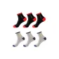 8382F (6 Black+4 Light Gray) 10 Pack