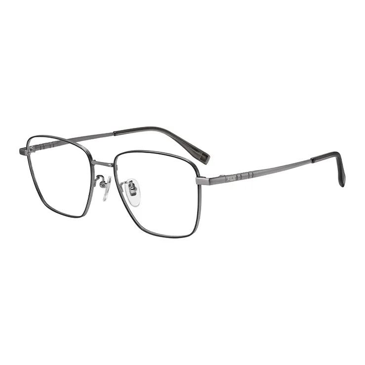 FILA Pure Titanium And Titanium Alloy Square Optical Lens Unisex-2