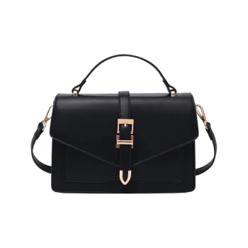 NOMK PU Shoulder Bag Handbag Crossbody Bag Regular Women's Black/Blue/Brown/Khaki/White