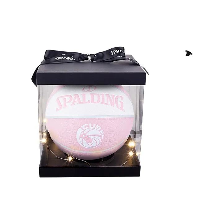 SPALDING CUBAL League Series PU Basketball Pink Size 7 Training Unisex-0
