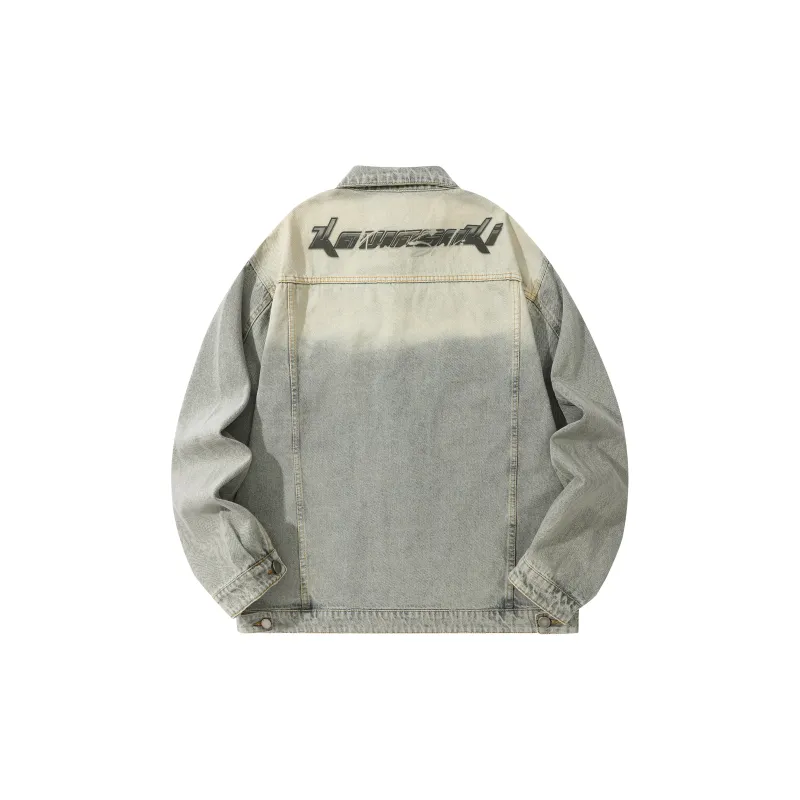 Kawasaki Denim Jacket Unisex Earth Tone-1