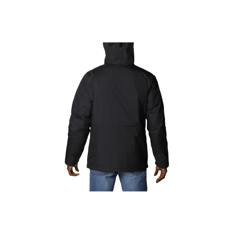 Columbia Waterproof And Breathable Windbreaker Jacket Men's Black-1