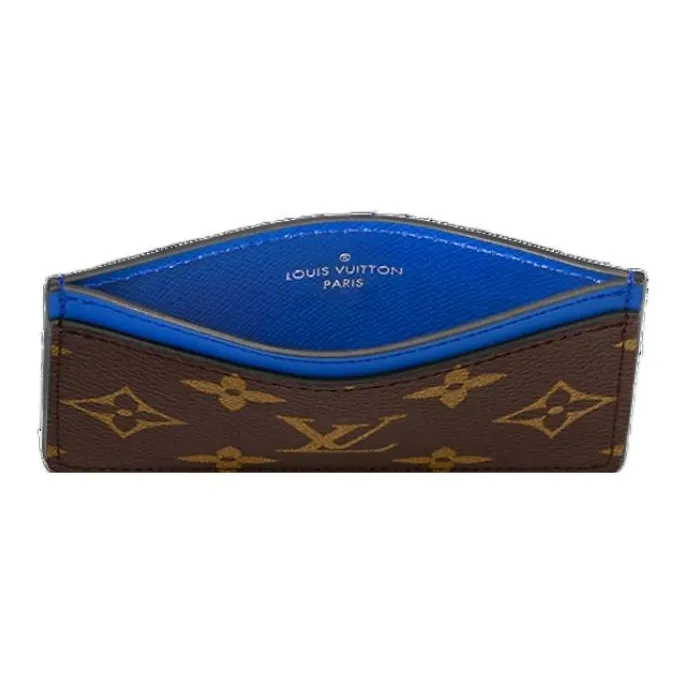 LOUIS VUITTON Card Holder Pm Colormania Blue-2