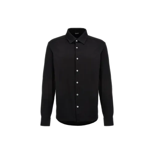 Ermenegildo Zegna Shirts Men Black