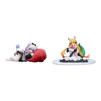 POP MART Kanna Kamui Miss Kobayashi's Dragon Maid Characters Drago Maid Collection Thor Combination Scale Figures 18cm