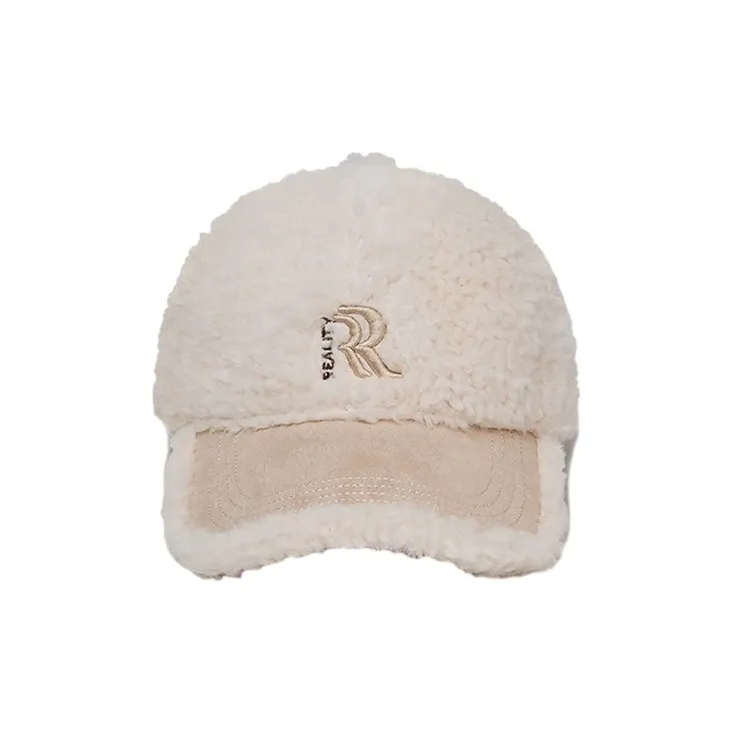 FREE RABBITⅡ Sherpa Baseball Caps Unisex-4
