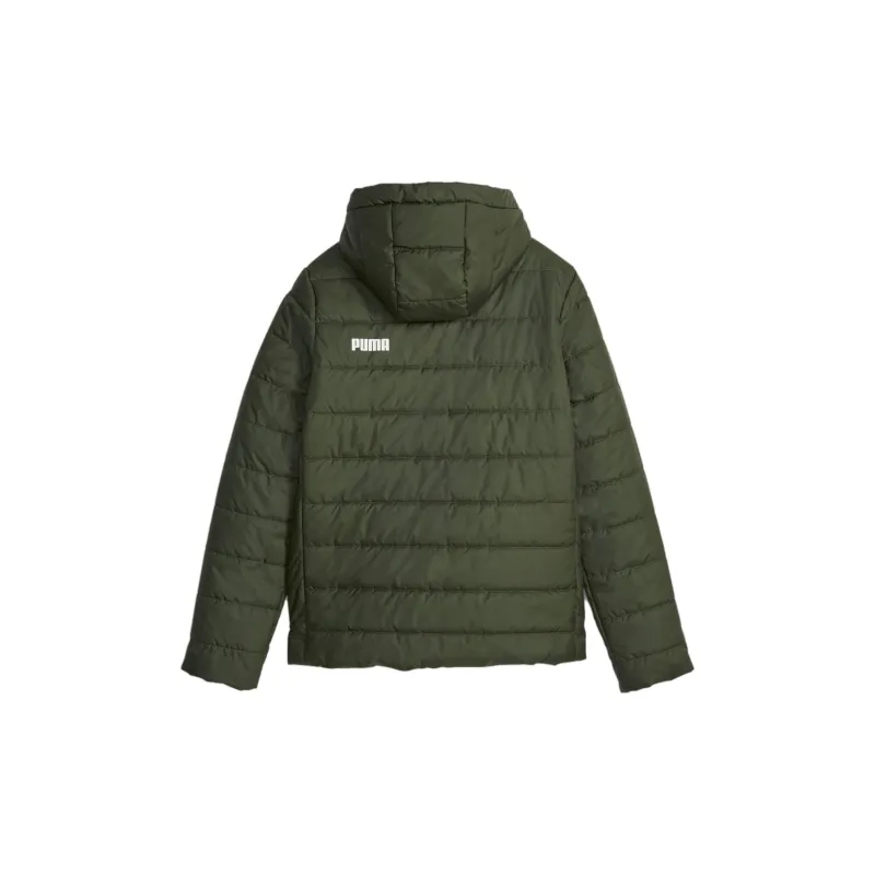 PUMA Essentials Essentials Padded Jacket Women's Jacket Women's Green-1