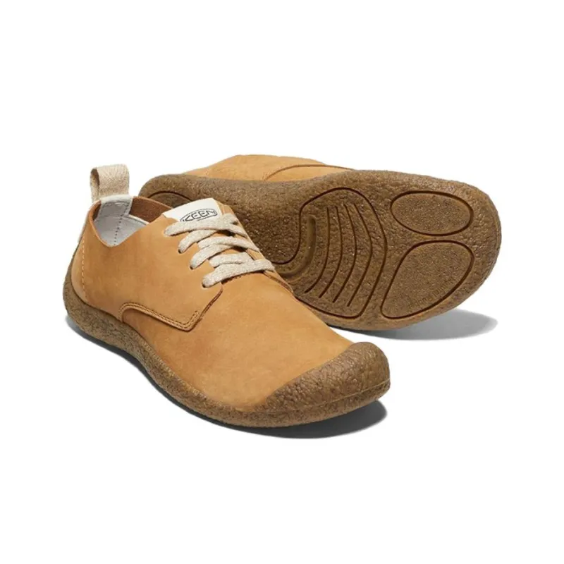 KEEN MOSEY DERBY LEATHER Slip-Resistant Low-Top Casual Shoes Women's Brown-3