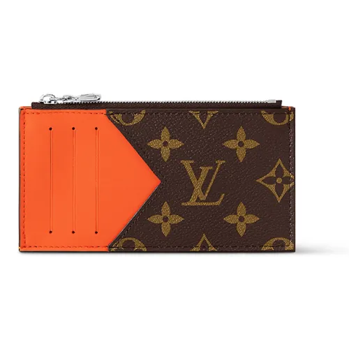 LOUIS VUITTON Coin Card Holder Colormania Orange