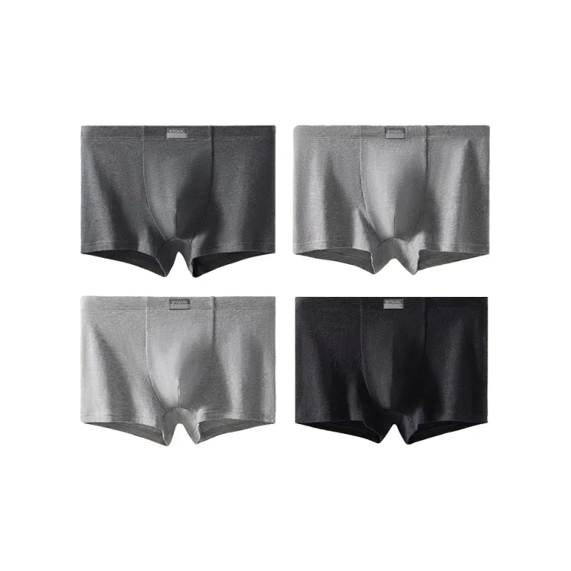 H YXIANG Underpants Men's 4 Pack-1