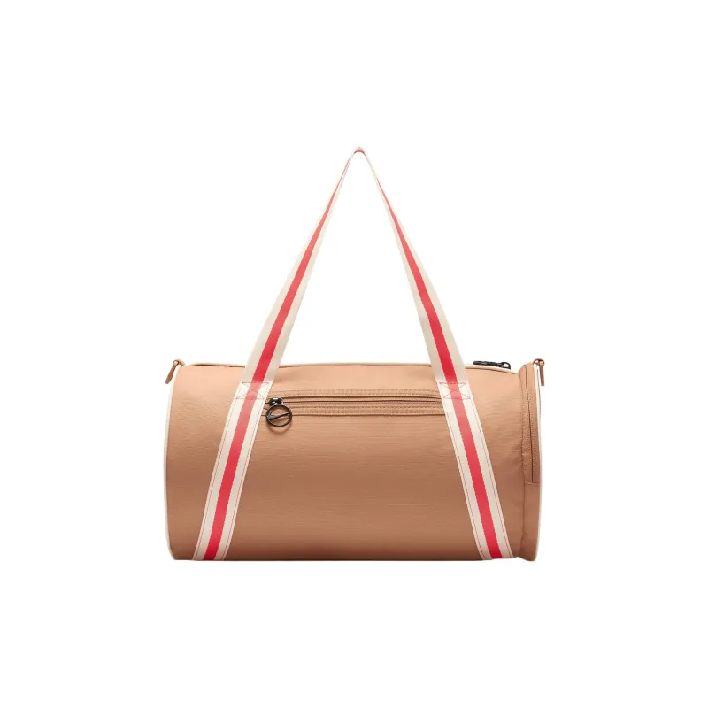 Nike Heritage Gym Bags Amber Brown & Bright Dark Red & Pomegranate Ice-2