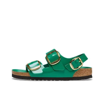 Birkenstock Milano Big Buckle Beach Sandals Women's Green Regular
