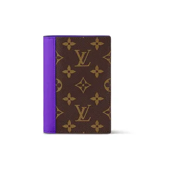 LOUIS VUITTON Passport Cover Colormania Dark Violet