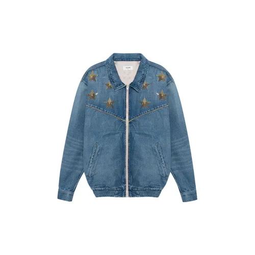 CELINE Denim Jacket Men Blue