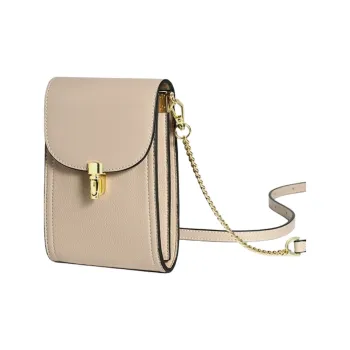 Versman PU Shoulder Bag, Crossbody Bag Small Size Women's Classic Black, Apricot Beige