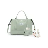 White Green[Includes Wet-Dry Separation Pocket+Independent Shoe Compartment]