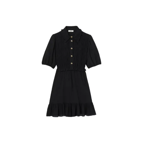 Sandro Short-sleeve Shirt Dress