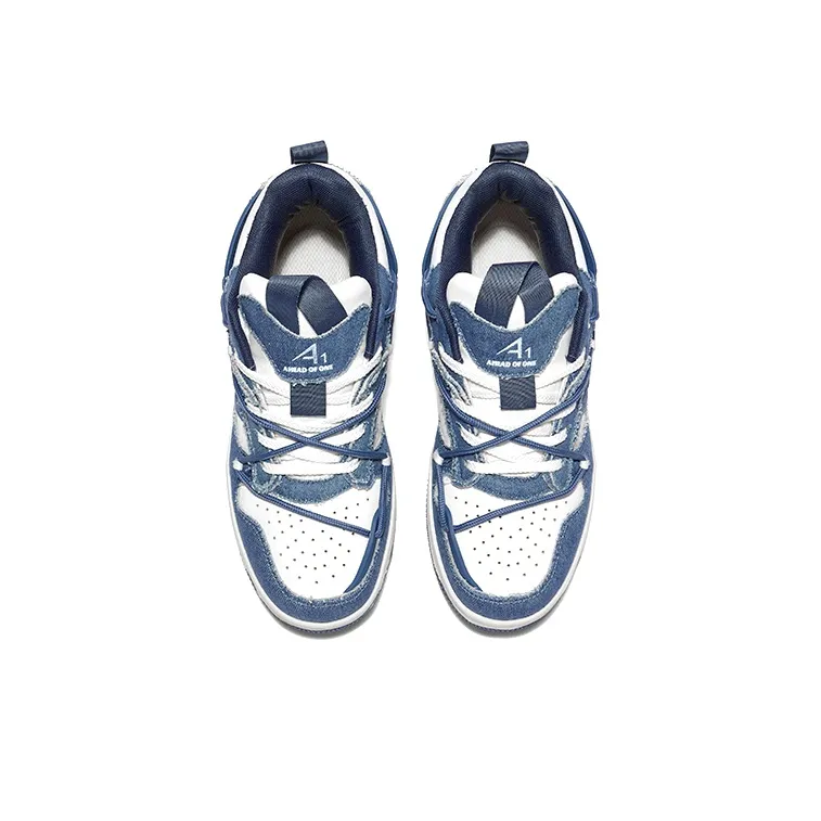 A1 Wear-Resistant Height Increasing Low-Top Puffy Skateboard Shoes Unisex-115