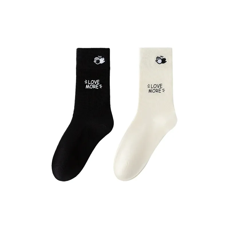 HANADASOX Unisex Mid-Calf Socks-0