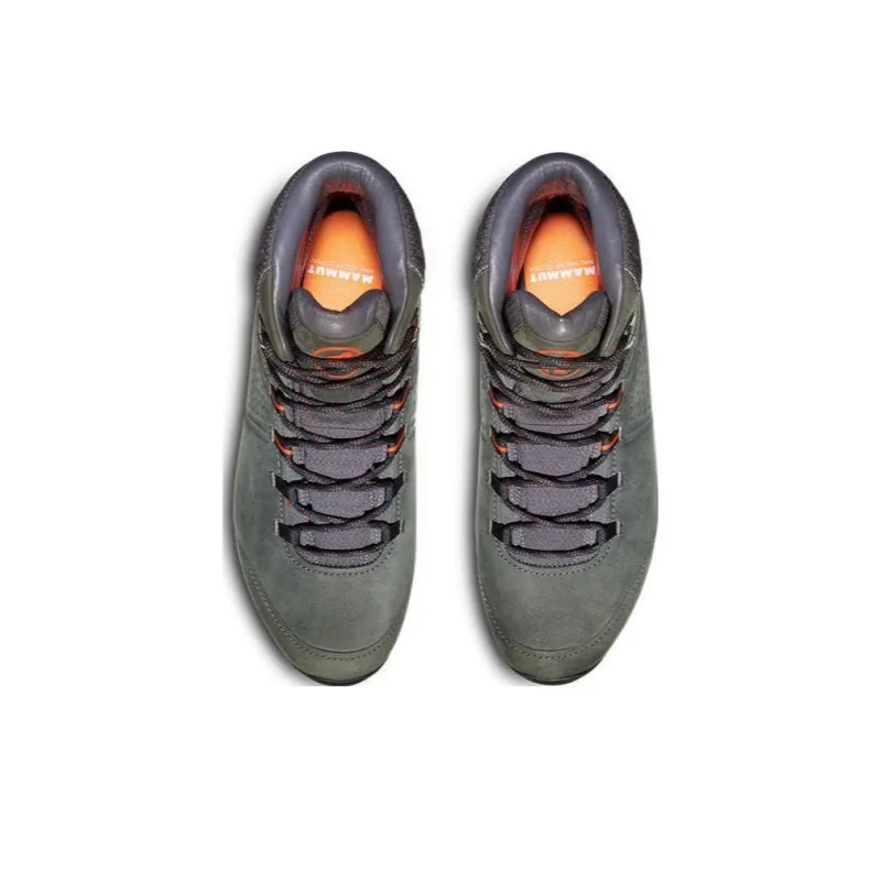 MAMMUT Mercury 4 Cushioning, Slip Resistant, And Abrasion Resistant High Top Mountaineering & Hiking Shoes Men's Gray-3