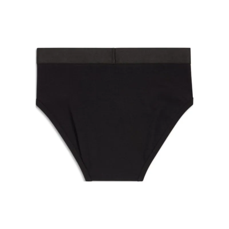 Balenciaga Racer Logo Waistband Briefs 'Black'-1